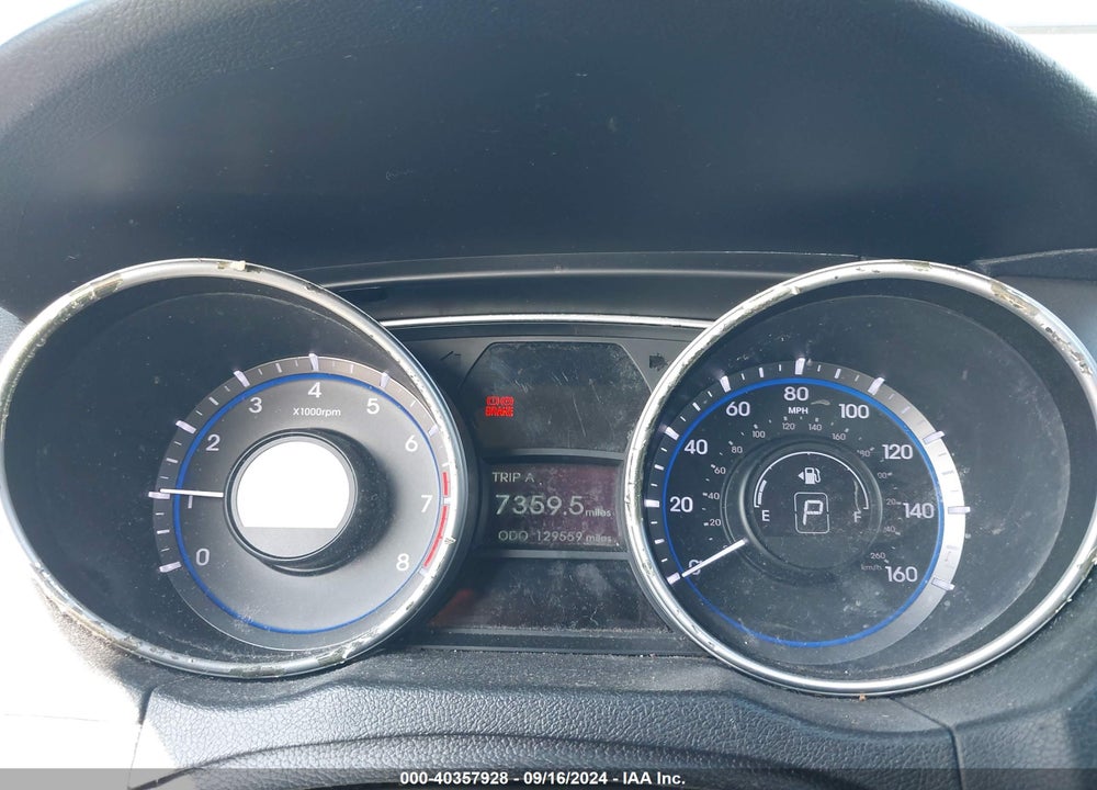 2012 HYUNDAI SONATA GLS VIN: 5NPEB4ACXCH411736