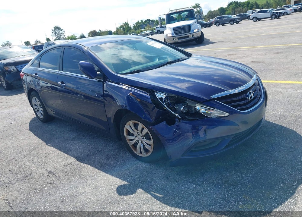 2012 HYUNDAI SONATA GLS VIN: 5NPEB4ACXCH411736