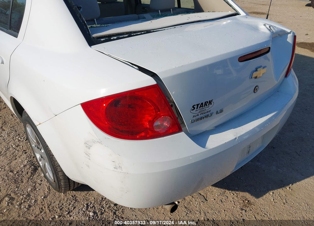 2009 CHEVROLET COBALT LS VIN: 1G1AS58H497275759