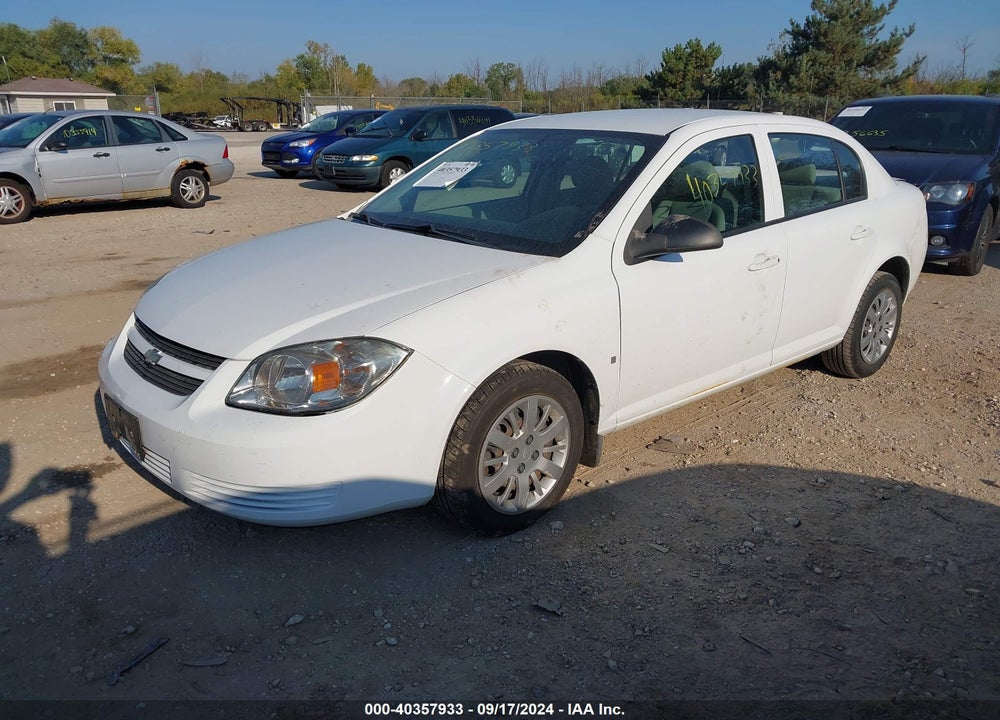 2009 CHEVROLET COBALT LS VIN: 1G1AS58H497275759