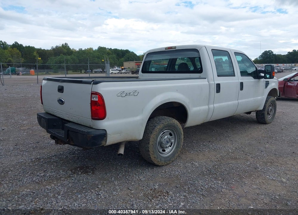 2008 FORD F-250 FX4/KING RANCH/LARIAT/XL/XLT VIN: 1FTSW21588EA48521