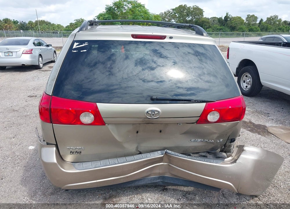 2008 TOYOTA SIENNA LE VIN: 5TDZK23C68S203938
