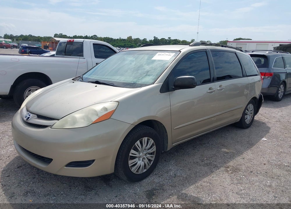 2008 TOYOTA SIENNA LE VIN: 5TDZK23C68S203938