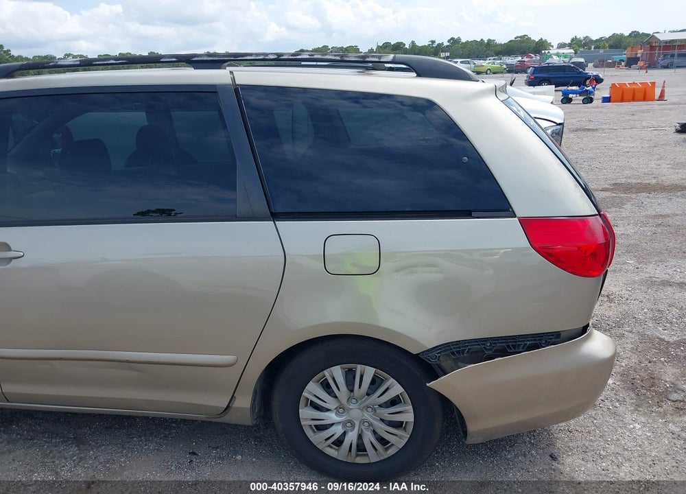 2008 TOYOTA SIENNA LE VIN: 5TDZK23C68S203938