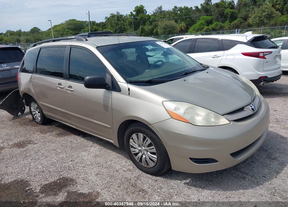 2008 TOYOTA SIENNA LE VIN: 5TDZK23C68S203938