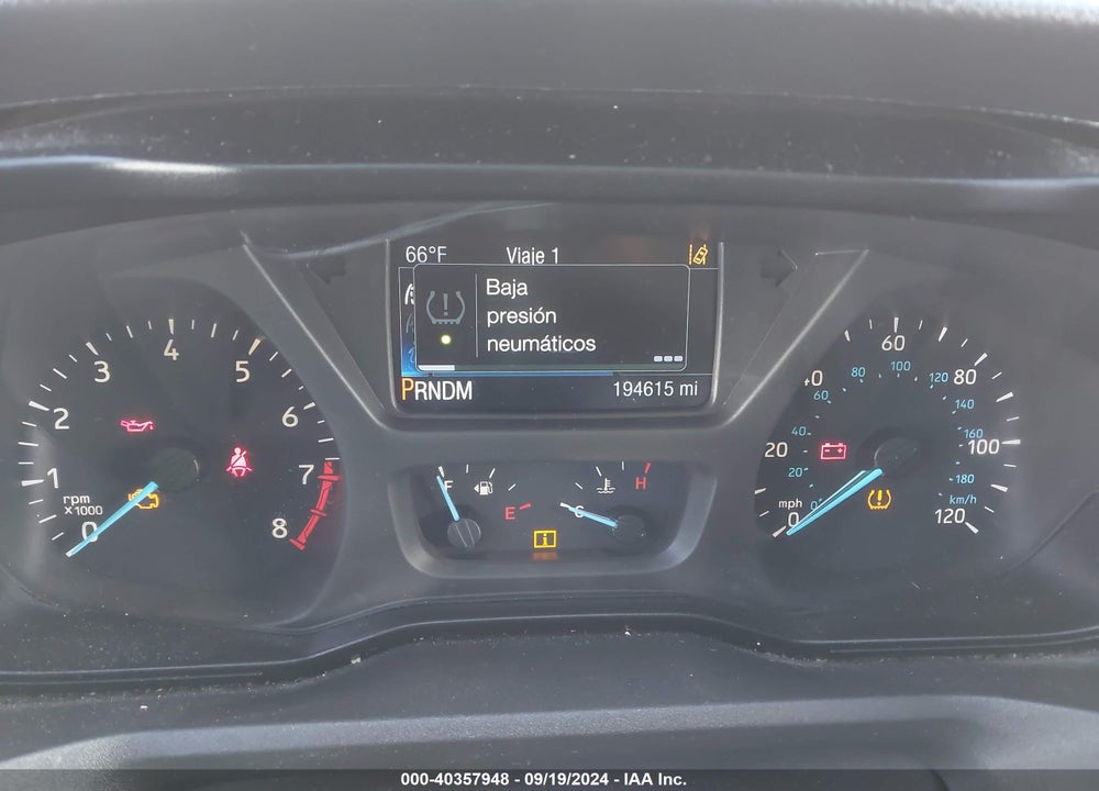 2019 FORD TRANSIT-250 VIN: 1FTYR2CM8KKB84291