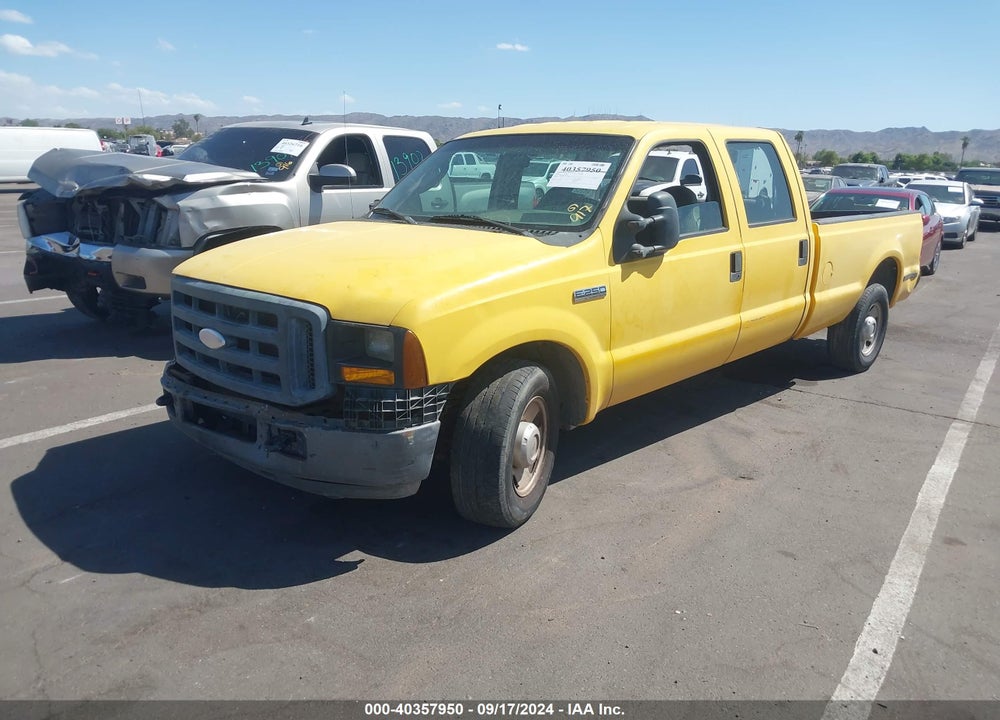 2006 FORD F-250 VIN: 1FTSW20516EC36621