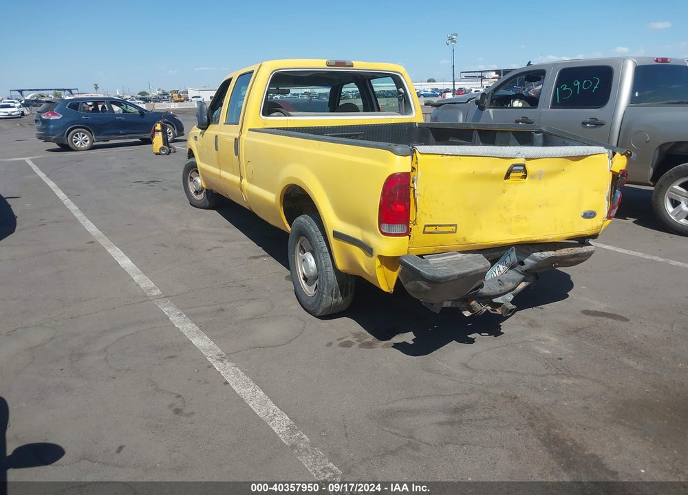 2006 FORD F-250 VIN: 1FTSW20516EC36621