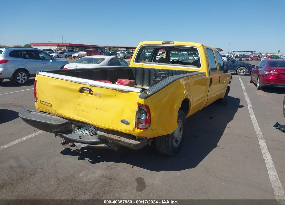 2006 FORD F-250 VIN: 1FTSW20516EC36621