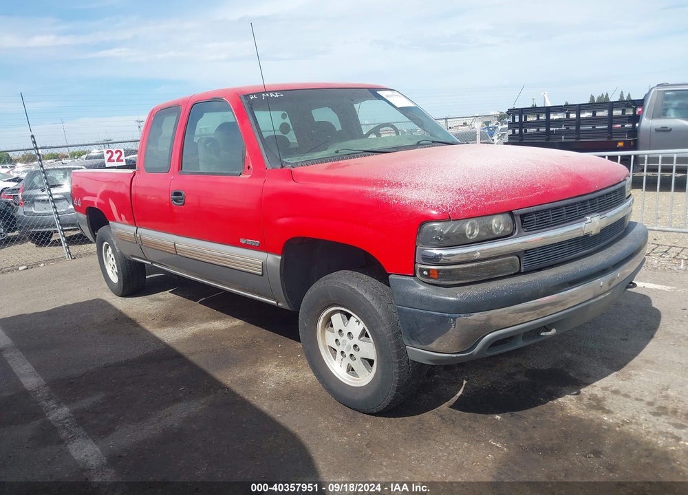 2001 CHEVROLET SILVERADO 1500 LS VIN: 1GCEK19V41E307258