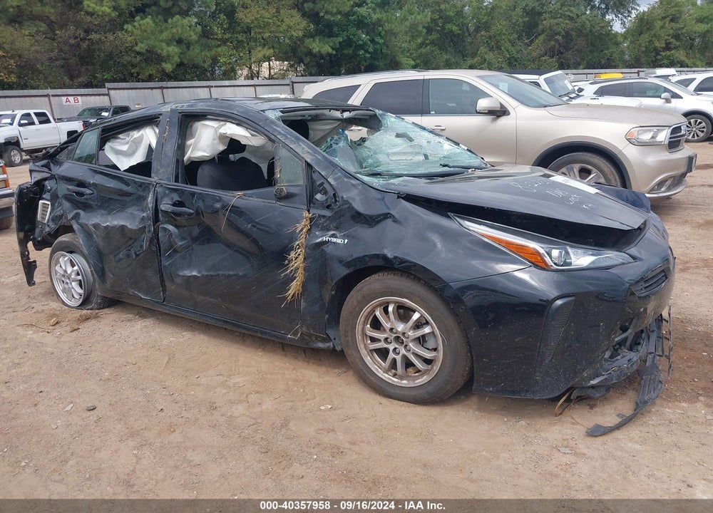 2022 TOYOTA PRIUS LE VIN: JTDKAMFUXN3189916