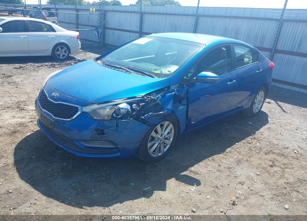2014 KIA FORTE LX VIN: KNAFX4A67E5219836