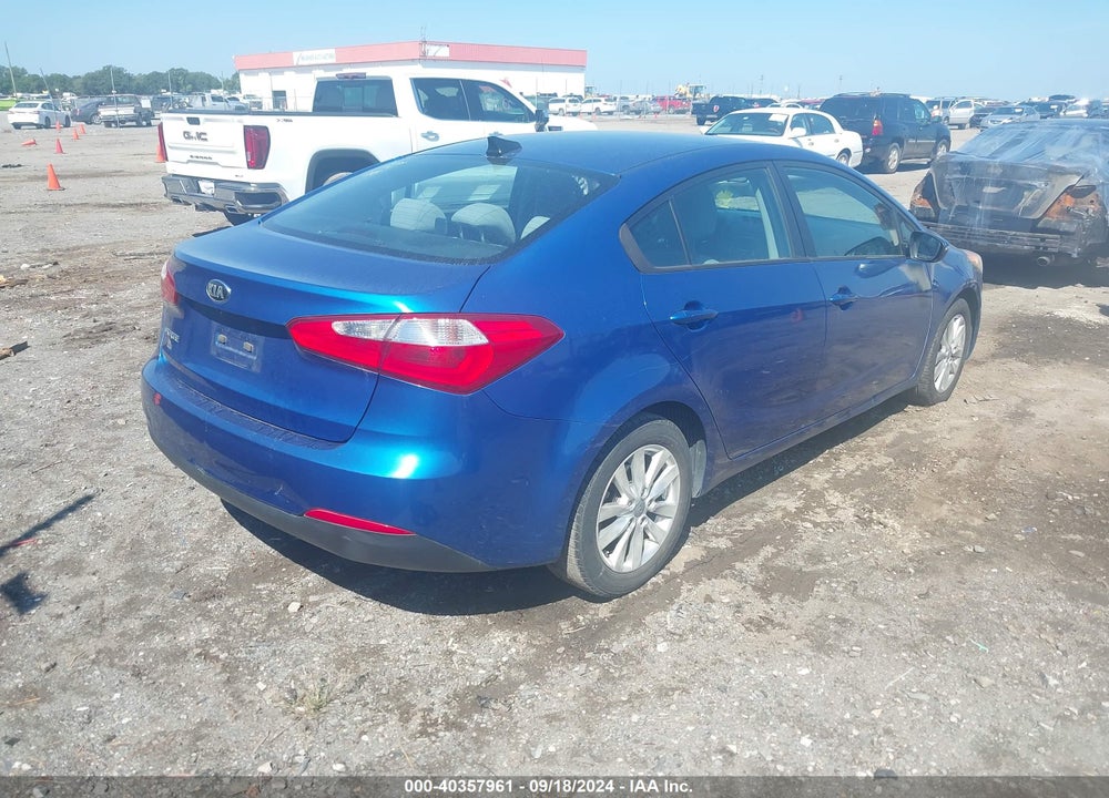 2014 KIA FORTE LX VIN: KNAFX4A67E5219836