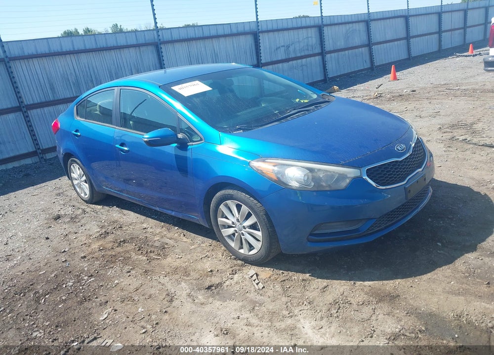 2014 KIA FORTE LX VIN: KNAFX4A67E5219836
