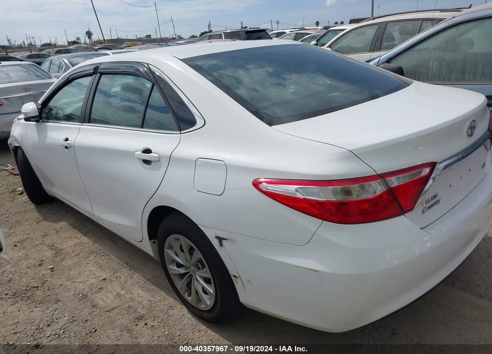 2017 TOYOTA CAMRY LE VIN: 4T1BF1FK5HU387196