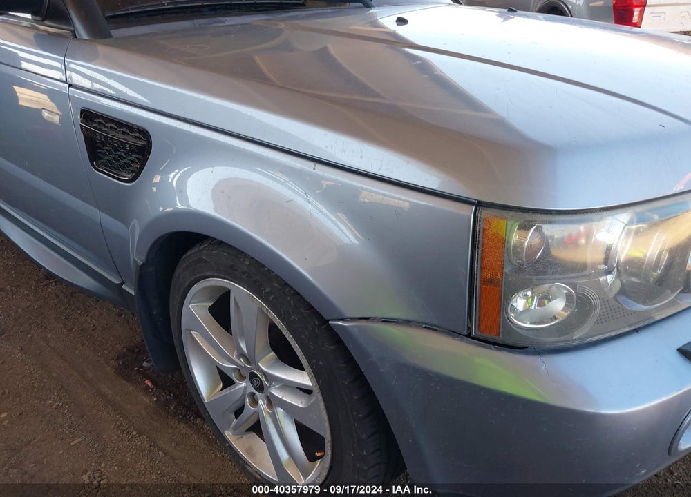 2009 LAND ROVER RANGE ROVER SPORT HSE VIN: SALSK25449A196454