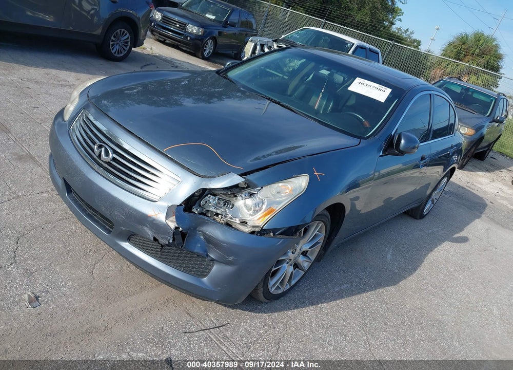 2008 INFINITI G35 JOURNEY VIN: JNKBV61E48M207310