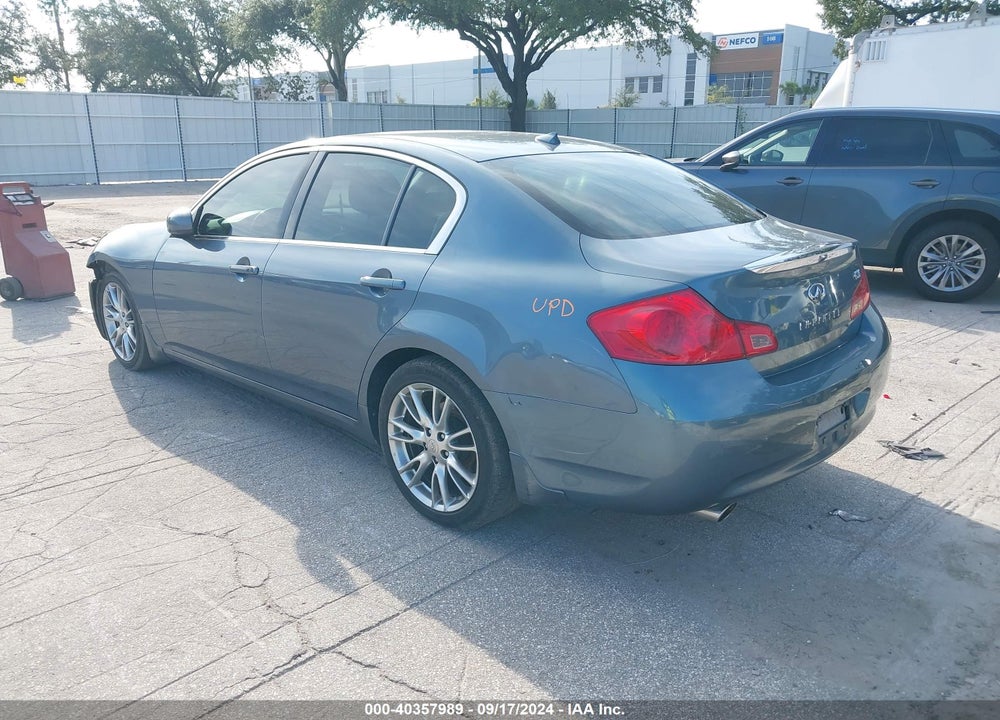 2008 INFINITI G35 JOURNEY VIN: JNKBV61E48M207310