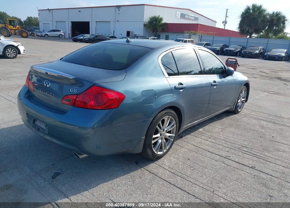 2008 INFINITI G35 JOURNEY VIN: JNKBV61E48M207310