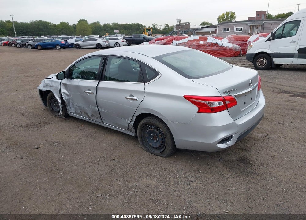 2018 NISSAN SENTRA S VIN: 3N1AB7APXJY230092