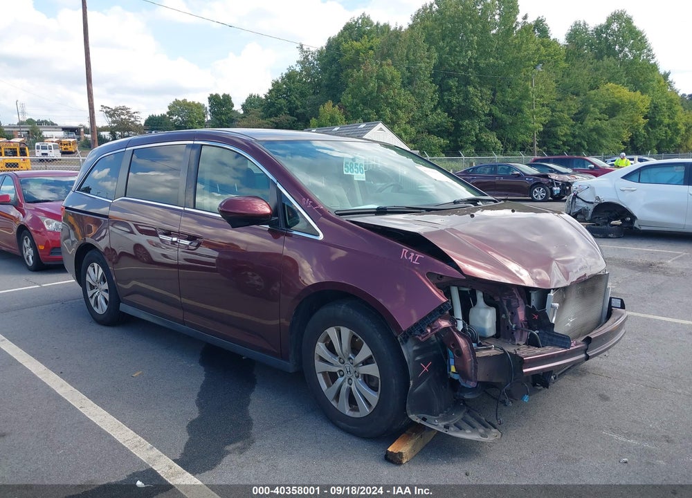 2016 HONDA ODYSSEY EX VIN: 5FNRL5H48GB141977