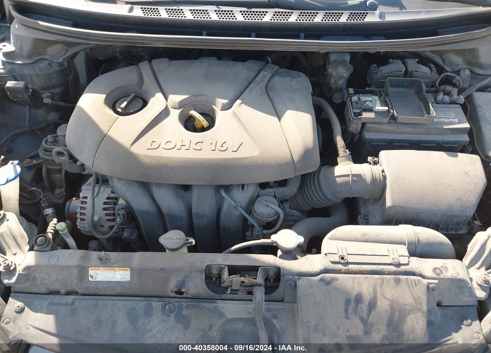 2012 HYUNDAI ELANTRA GLS VIN: 5NPDH4AE9CH122522