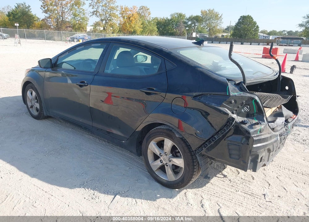 2012 HYUNDAI ELANTRA GLS VIN: 5NPDH4AE9CH122522