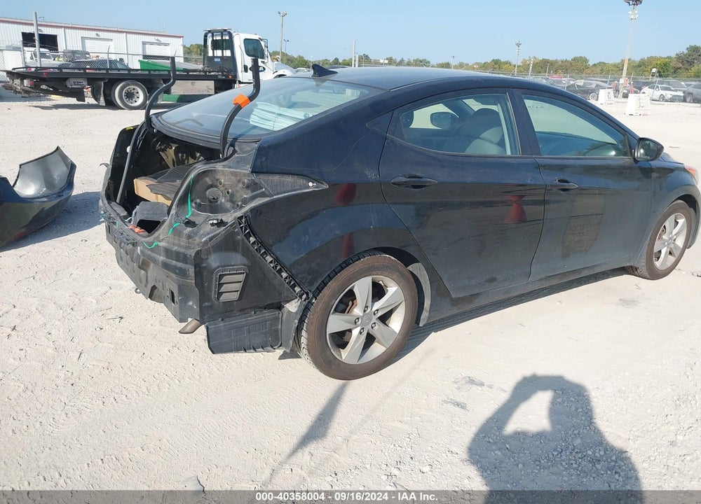 2012 HYUNDAI ELANTRA GLS VIN: 5NPDH4AE9CH122522