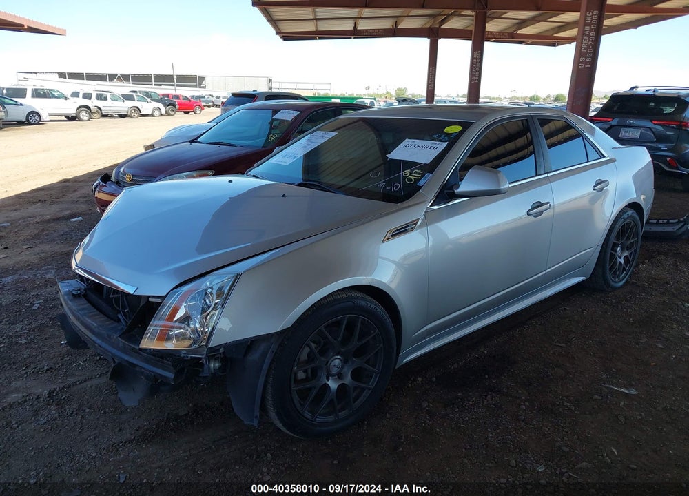2010 CADILLAC CTS LUXURY VIN: 1G6DH5EG0A0117840