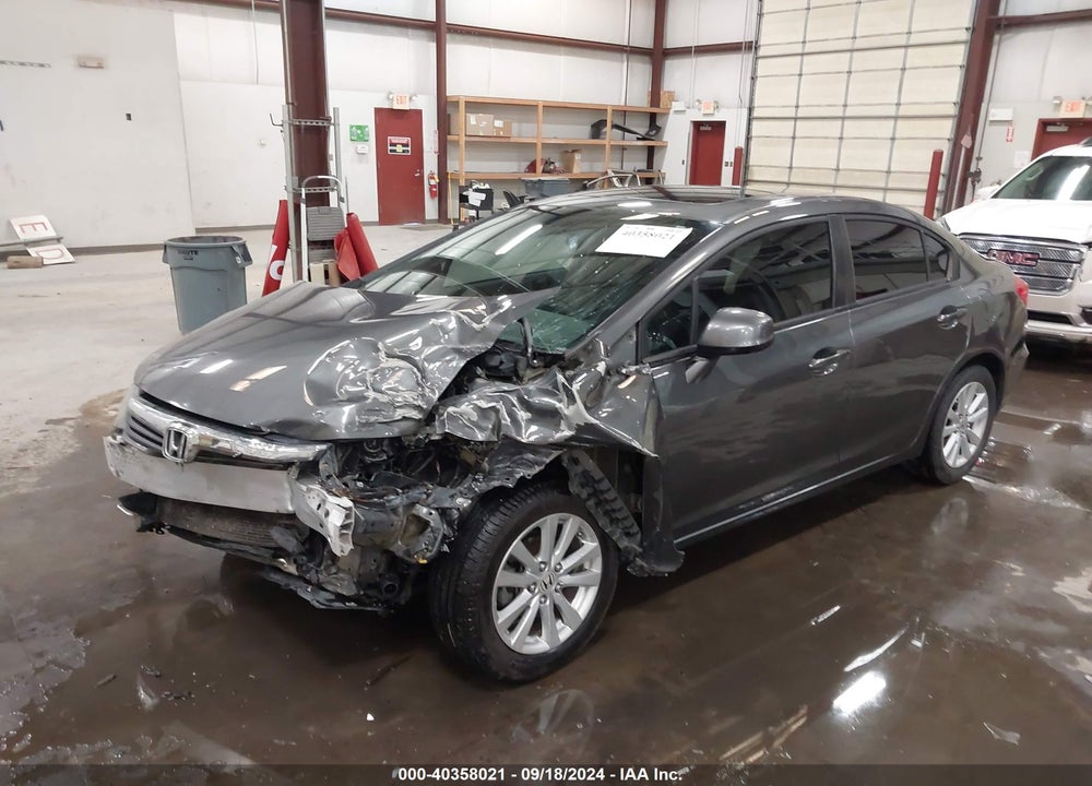 2012 HONDA CIVIC EX VIN: 2HGFB2F8XCH568951