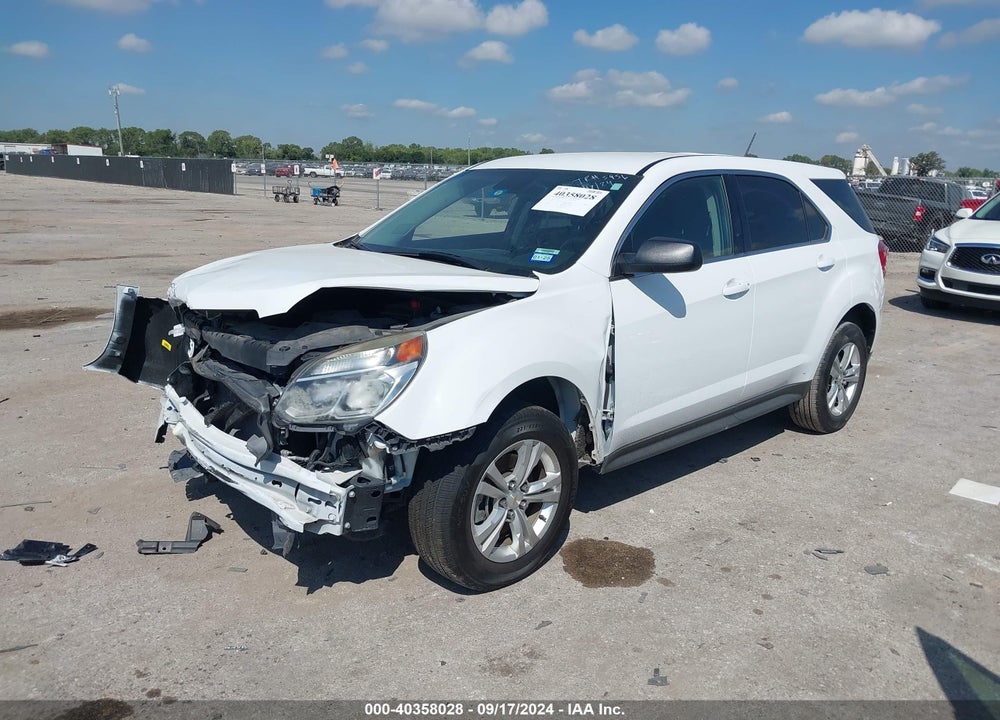 2017 CHEVROLET EQUINOX LS VIN: 2GNALBEK1H1544127