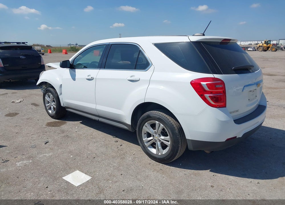 2017 CHEVROLET EQUINOX LS VIN: 2GNALBEK1H1544127