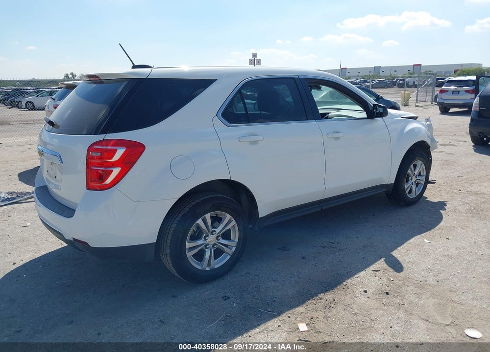 2017 CHEVROLET EQUINOX LS VIN: 2GNALBEK1H1544127