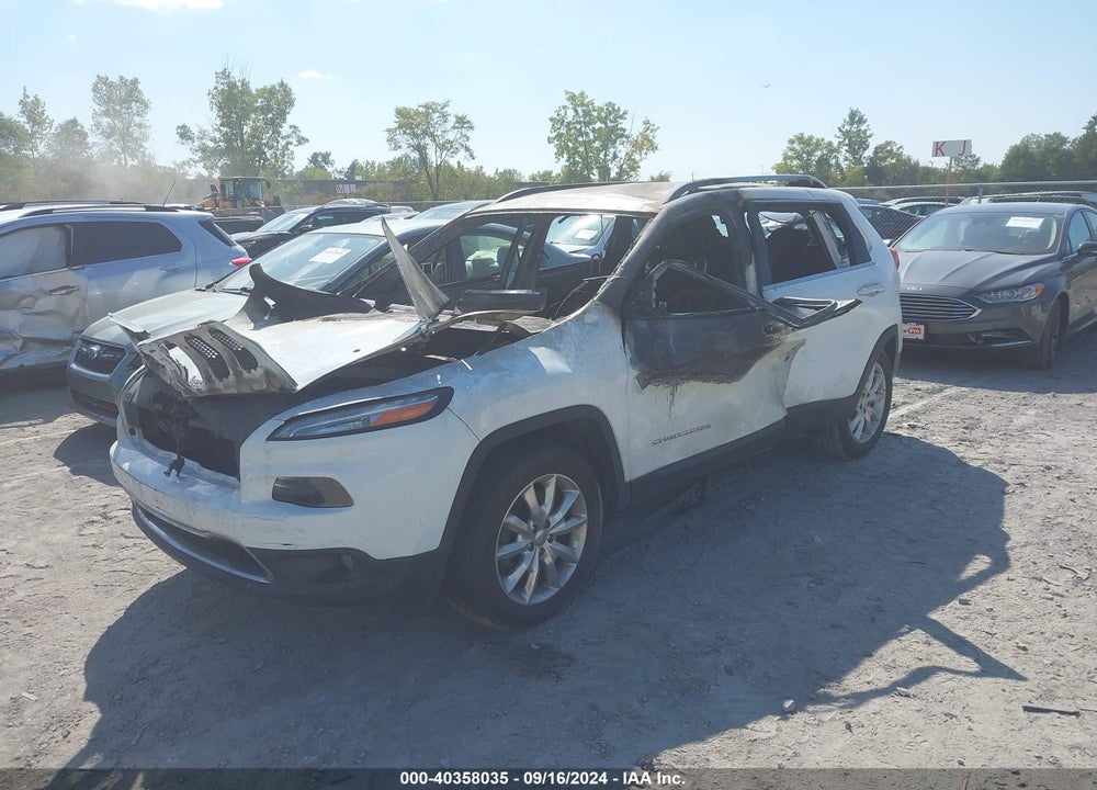 2017 JEEP CHEROKEE LIMITED 4X4 VIN: 1C4PJMDBXHW528961