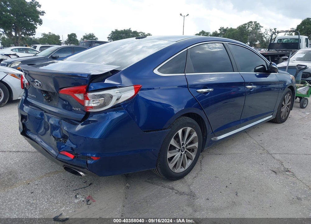 2017 HYUNDAI SONATA SPORT VIN: 5NPE34AF5HH453276
