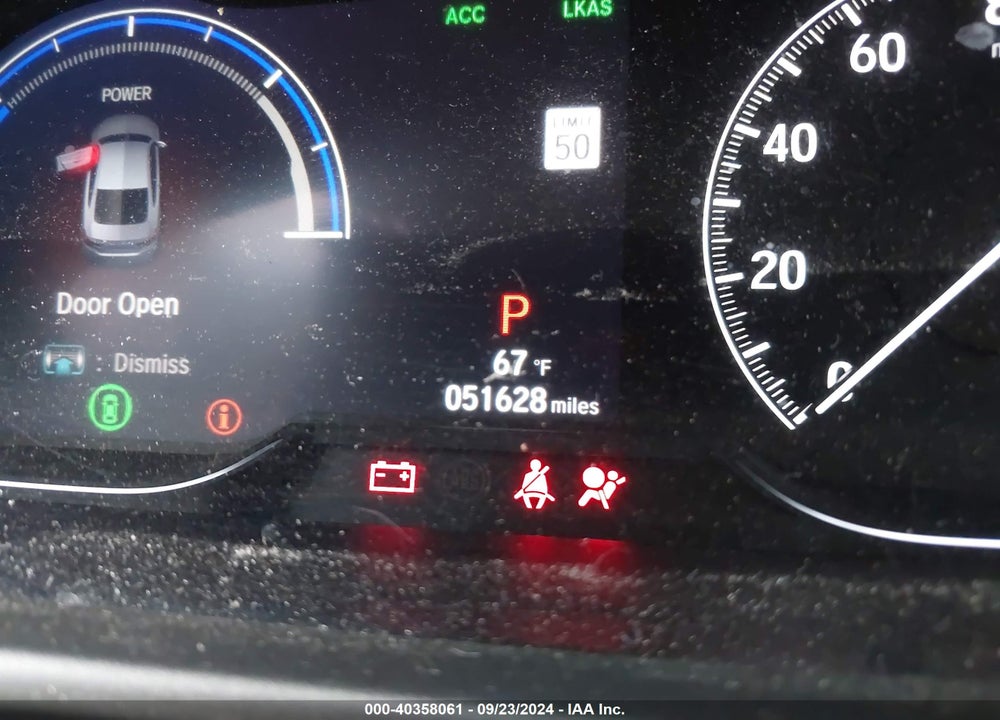 2018 HONDA ACCORD HYBRID EX-L VIN: 1HGCV3F59JA000921