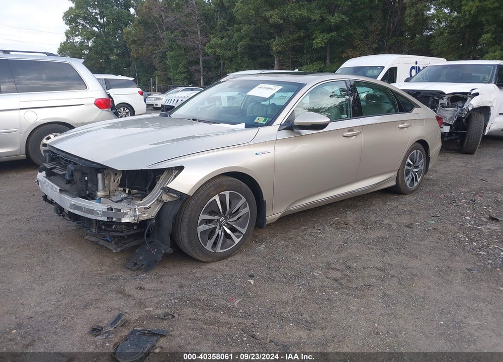 2018 HONDA ACCORD HYBRID EX-L VIN: 1HGCV3F59JA000921
