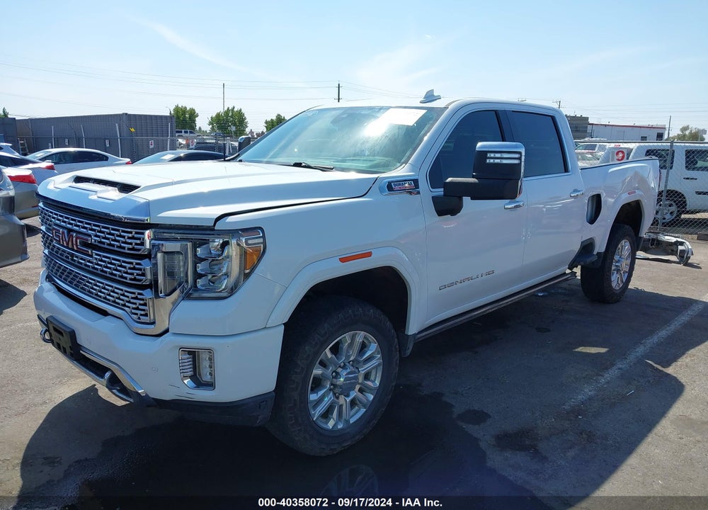 2022 GMC SIERRA 2500HD 4WD  STANDARD BED DENALI VIN: 1GT49REY9NF135072