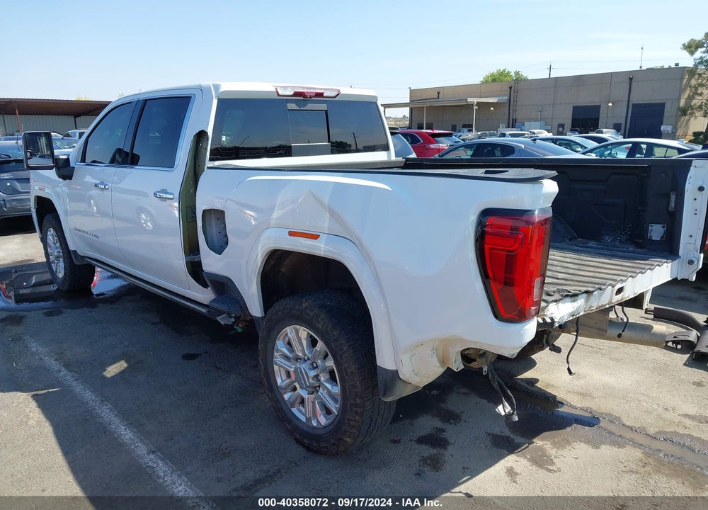 2022 GMC SIERRA 2500HD 4WD  STANDARD BED DENALI VIN: 1GT49REY9NF135072