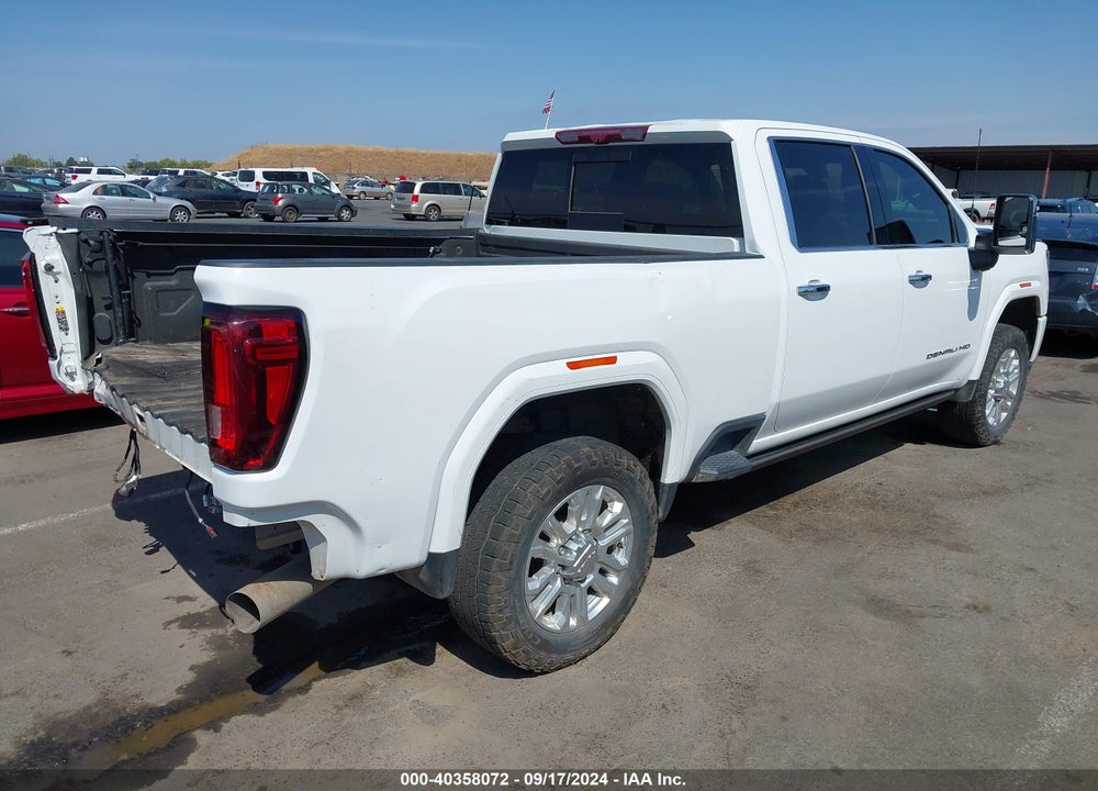 2022 GMC SIERRA 2500HD 4WD  STANDARD BED DENALI VIN: 1GT49REY9NF135072