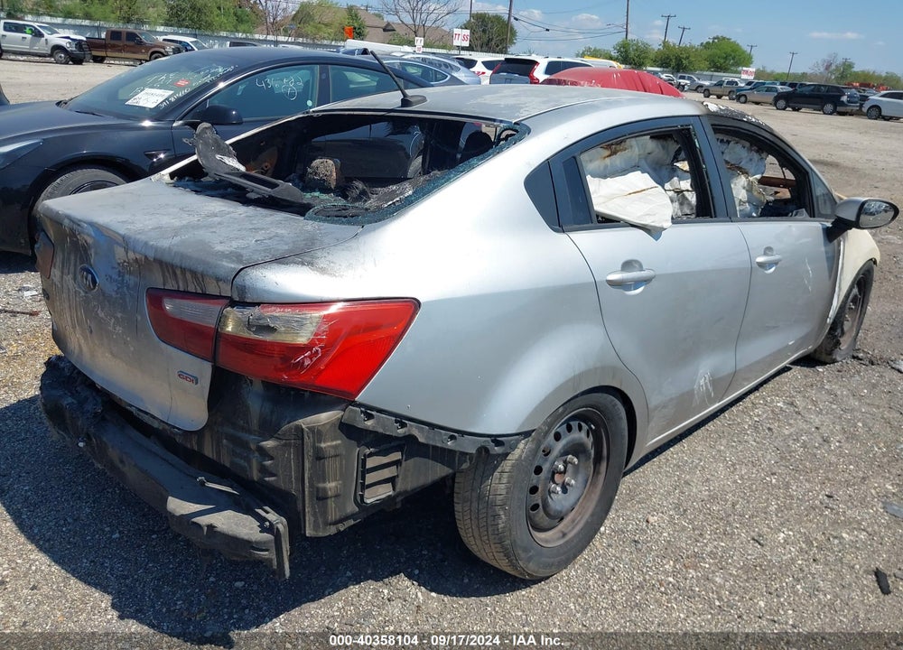 2013 KIA RIO LX VIN: KNADM4A39D6162926