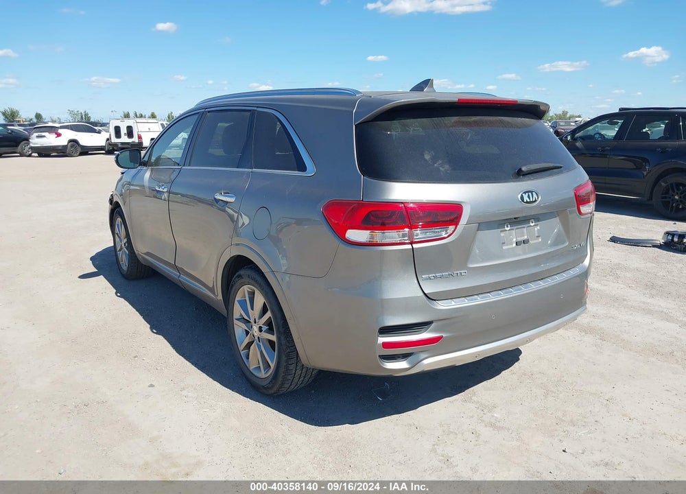 2017 KIA SORENTO 3.3L SXL VIN: 5XYPK4A52HG301109