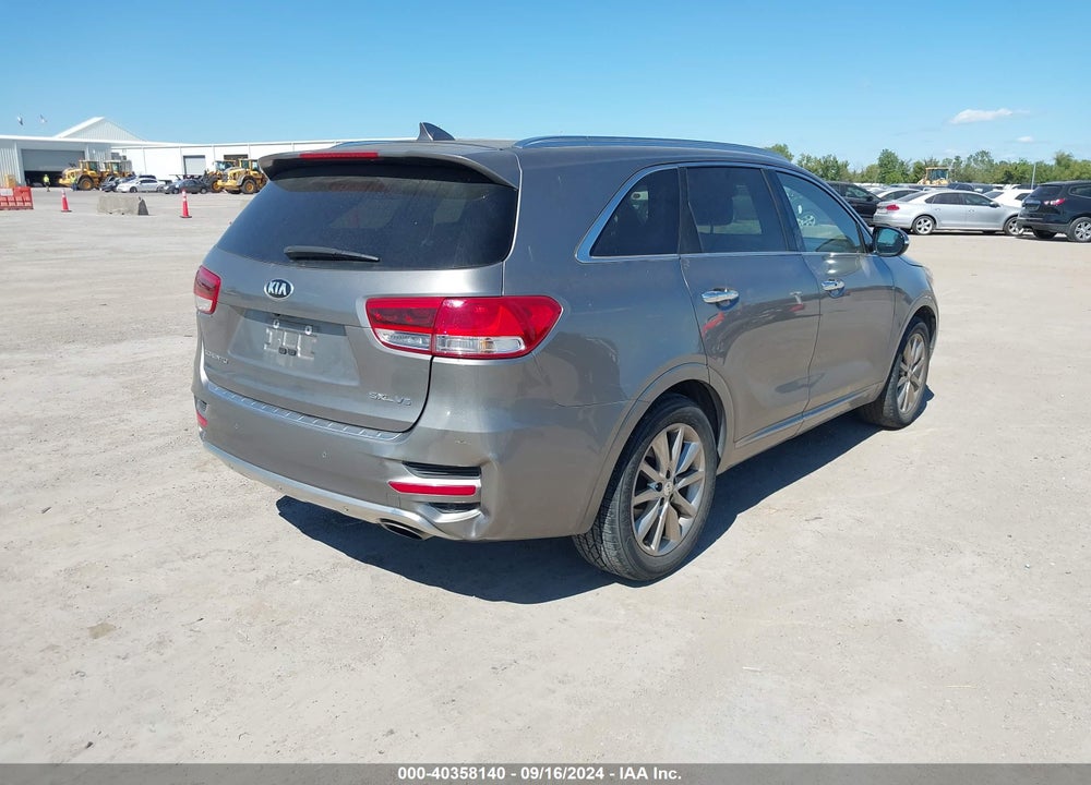 2017 KIA SORENTO 3.3L SXL VIN: 5XYPK4A52HG301109