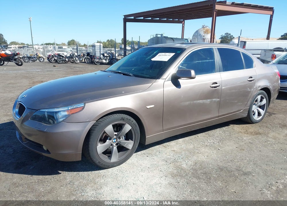 2005 BMW 525I VIN: WBANA53565B859822