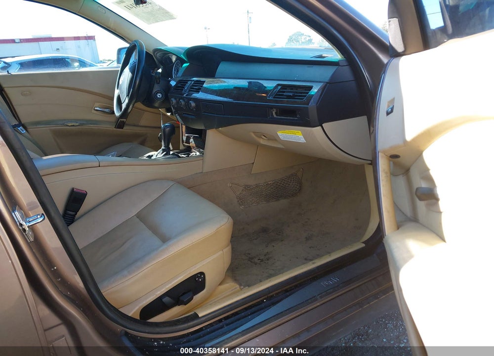 2005 BMW 525I VIN: WBANA53565B859822