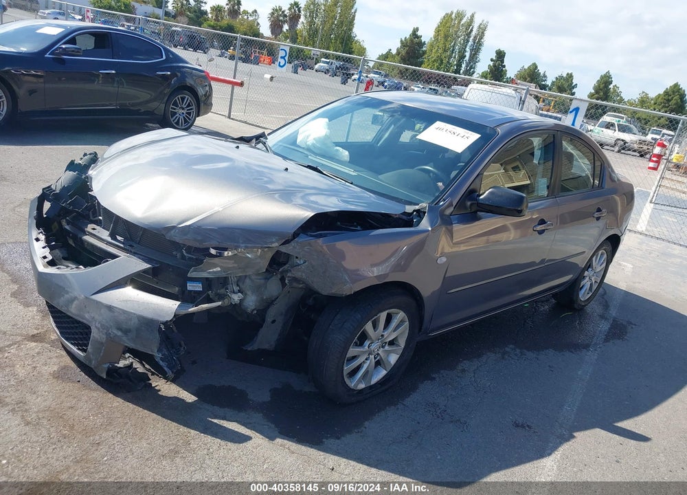 2008 MAZDA 3 I VIN: JM1BK32G381780144