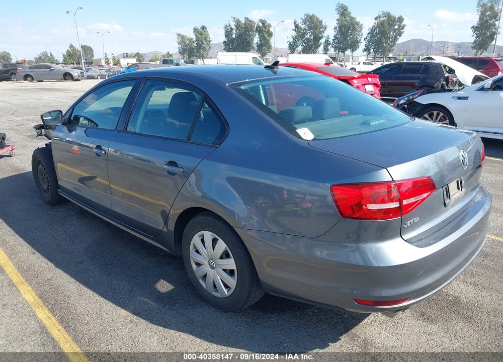 2015 VOLKSWAGEN JETTA 2.0L S VIN: 3VW2K7AJ5FM410234