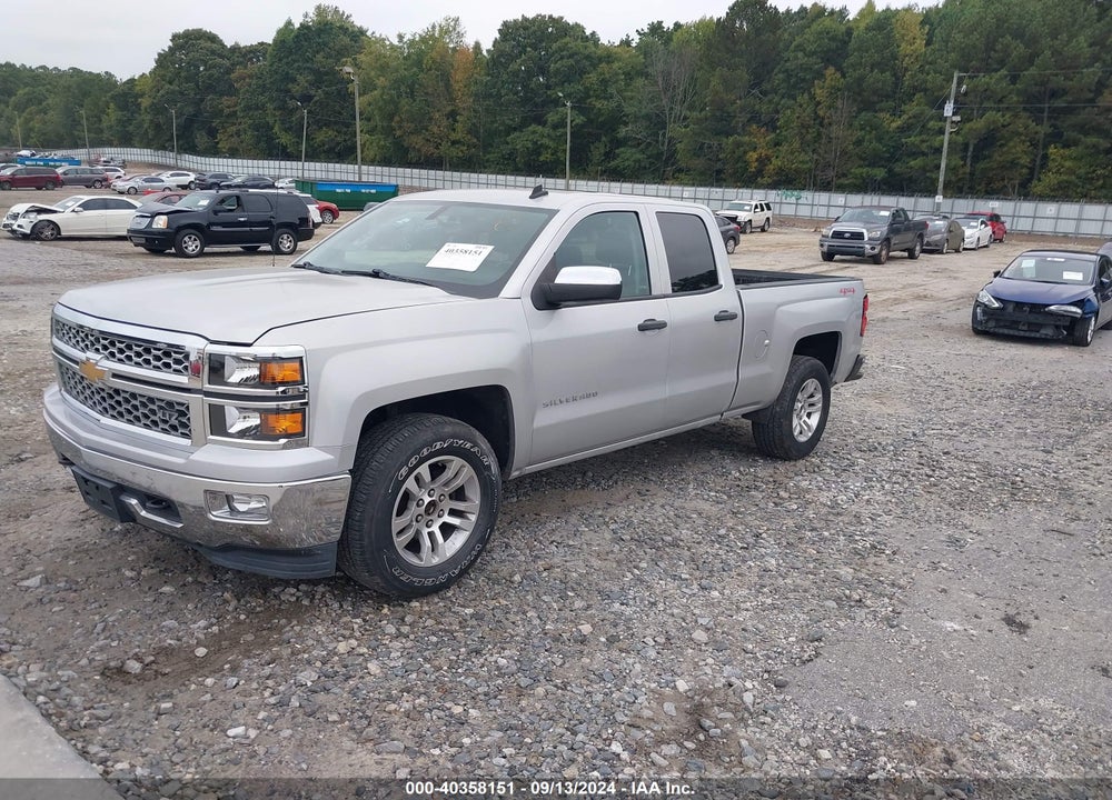 2014 CHEVROLET SILVERADO 1500 1LT VIN: 1GCVKREC7EZ399404