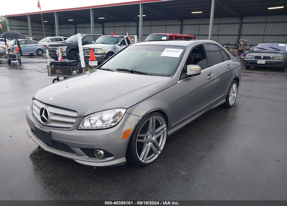 2009 MERCEDES-BENZ C 300 LUXURY/SPORT VIN: WDDGF54X29R063312