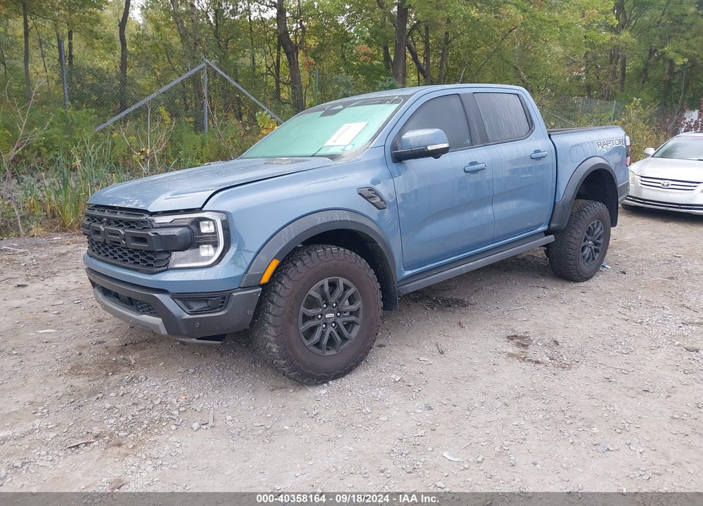 2024 FORD RANGER RAPTOR VIN: 1FTER4LR7RLE08472